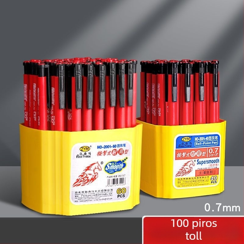 Golyóstoll a kulcsfontosságú dolgozatok megjelölésére és a tanári korrekciókra, Típus: Forgó, Márka: Unique, Nem importált