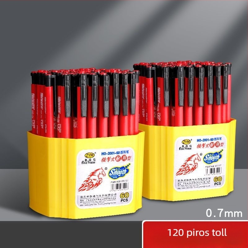 Golyóstoll a kulcsfontosságú dolgozatok megjelölésére és a tanári korrekciókra, Típus: Forgó, Márka: Unique, Nem importált