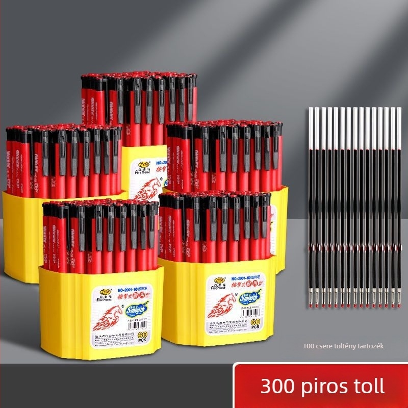 Golyóstoll a kulcsfontosságú dolgozatok megjelölésére és a tanári korrekciókra, Típus: Forgó, Márka: Unique, Nem importált