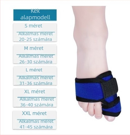 CK-21 lábfej valgus ortézise, lábujj-törés támogatással, elasztikus textil kötés rehabilitációhoz