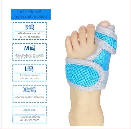 CK-21 lábfej valgus ortézise, lábujj-törés támogatással, elasztikus textil kötés rehabilitációhoz