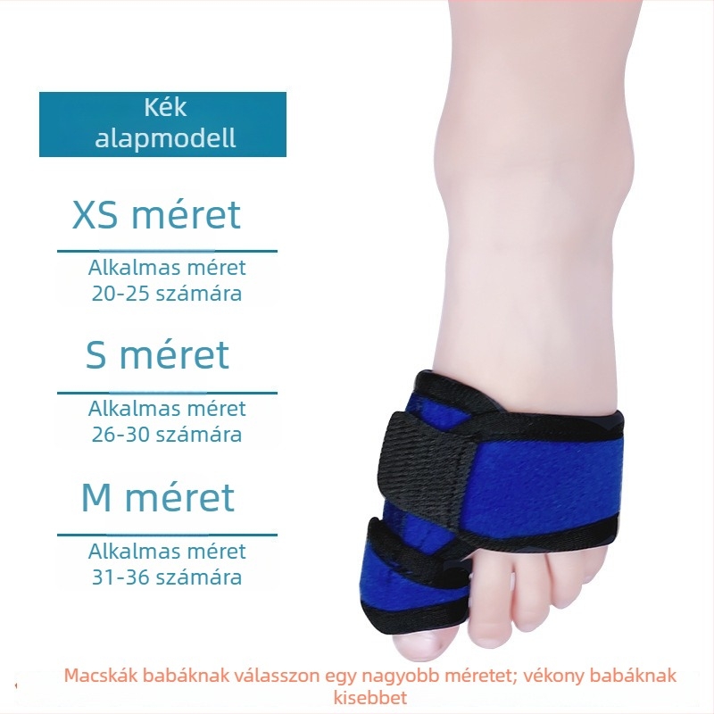 CK-21 lábfej valgus ortézise, lábujj-törés támogatással, elasztikus textil kötés rehabilitációhoz