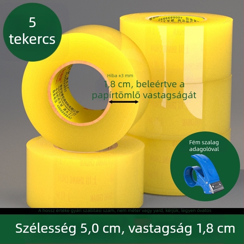 Csomagoló szalag BOPP polipropilén alapú DIY projektekhez