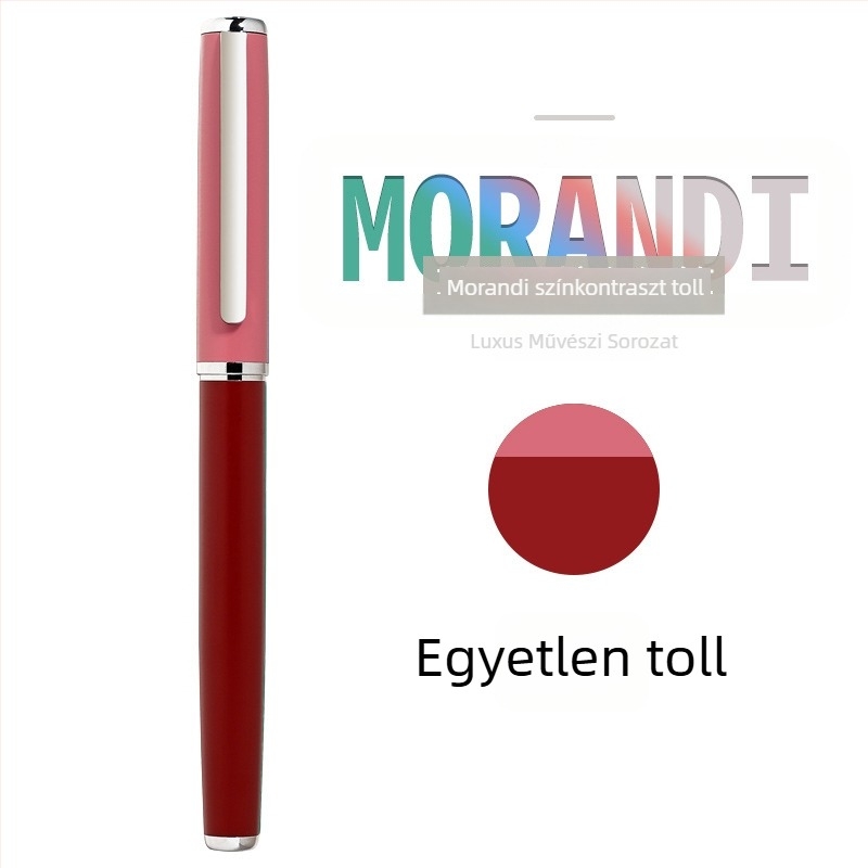 Biumi GB07 fém toll, tollhegy rozsdamentes acél, forgó tintaellátó rendszer, ajándékdoboz