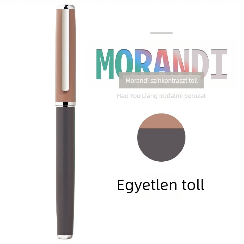 Biumi GB07 fém toll, tollhegy rozsdamentes acél, forgó tintaellátó rendszer, ajándékdoboz