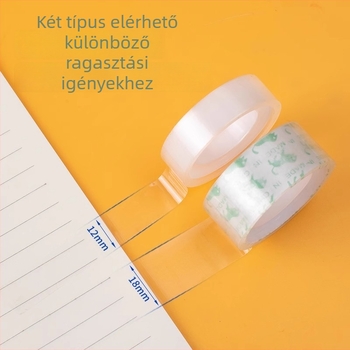 Áttetsző hibás kérdések szalagja, kis tekercs, PET-alapú, modell ZH-CTJD, Friendly márka, irodai használatra