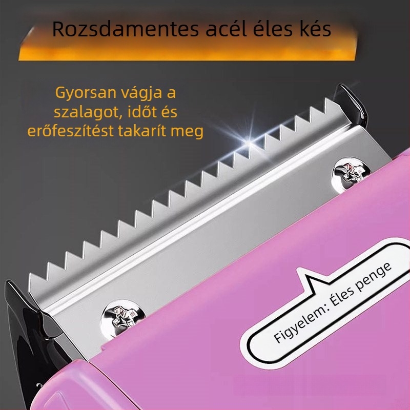 Fémes kézi szalagvágó csomagoláshoz, modell W2, 4–5 cm széles szalaghoz, 1 vagy 3 penge verzió