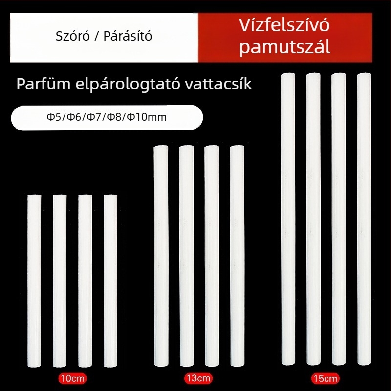 Pamutmag‑magvú utántöltő spirálmagú atomizátorokhoz és párásítókhoz, Baihao, 1.0 mm vonal, dobozos csomagolás