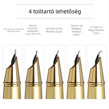 Ívelt toll művész toll a kalligráfiához — Unique márka, tollhegy: irídium, tintaellátó rendszer: más, csomagolás: hagyományos doboz