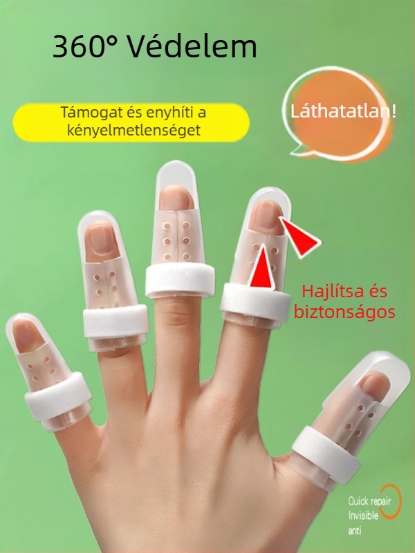 Ujj-törés fixáló sín – modell J202305031548, kézre való, gyártó JZULE, 6 hónap garancia