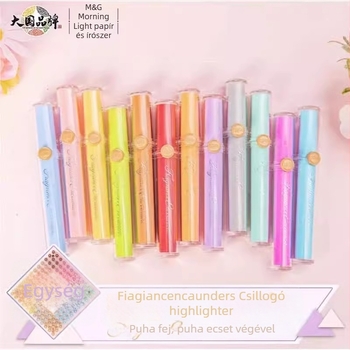 Illatos marker puha heggyel, modell Apmv09c0, műanyag test, nem törölhető