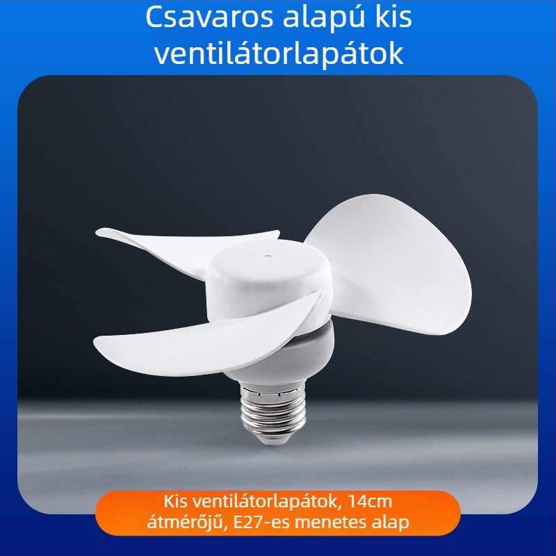 Kisméretű mennyezeti ventilátor 3 lapáttal, brushless motorral, AC tápegység, zaj kevesebb mint 36 dB