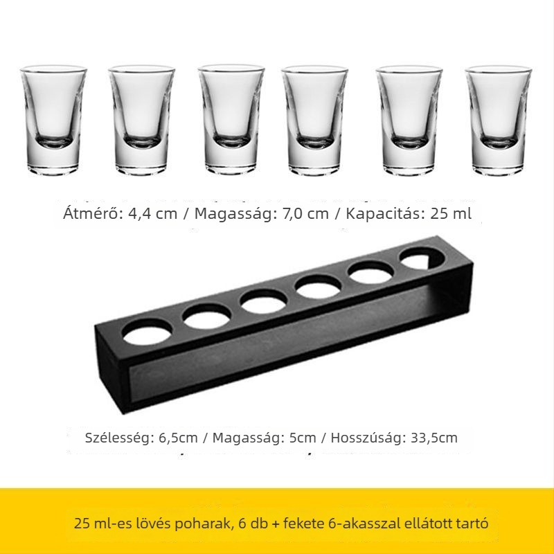 Koktél pohár készlet – szódaszilikát üveg, több mint 10 darab, Új kínai stílus