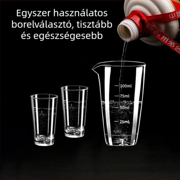 Dekanterkészlet Golden Five Edge – Műanyag, Egy kanna és egy pohár, Egyszerű modern stílus