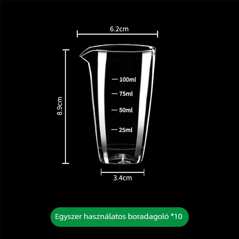 Dekanterkészlet Golden Five Edge – Műanyag, Egy kanna és egy pohár, Egyszerű modern stílus