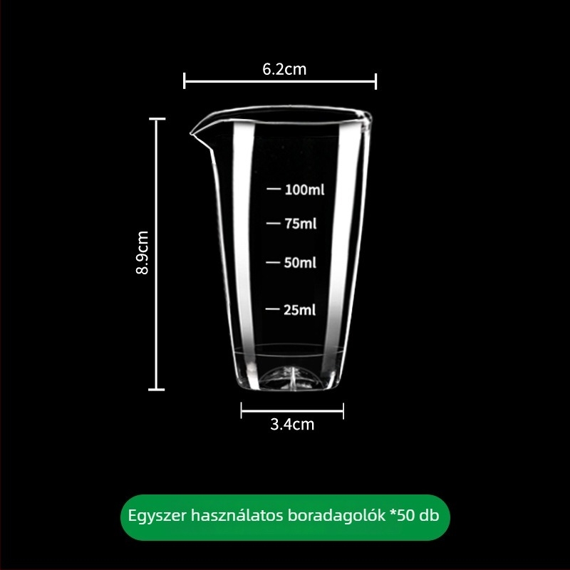 Dekanterkészlet Golden Five Edge – Műanyag, Egy kanna és egy pohár, Egyszerű modern stílus