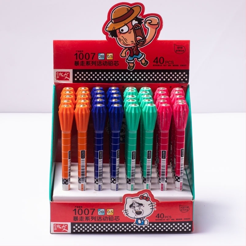 Zhuoer ceruza refill, 0.7 mm, műanyag, modell 611