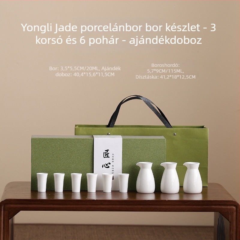 Porcelán italos készlet modern letisztult stílussal; logónyomtatás elérhető; 2023-ban debütált; első osztályú minőség.