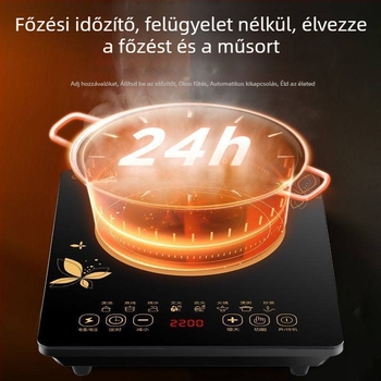 Okos indukciós főzőlap, 2200W, 220V, vízálló, modell XDW-2200