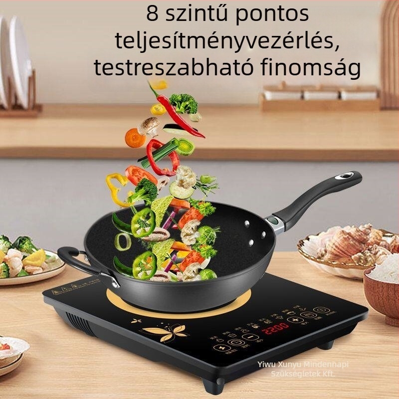 Okos indukciós főzőlap, 2200W, 220V, vízálló, modell XDW-2200