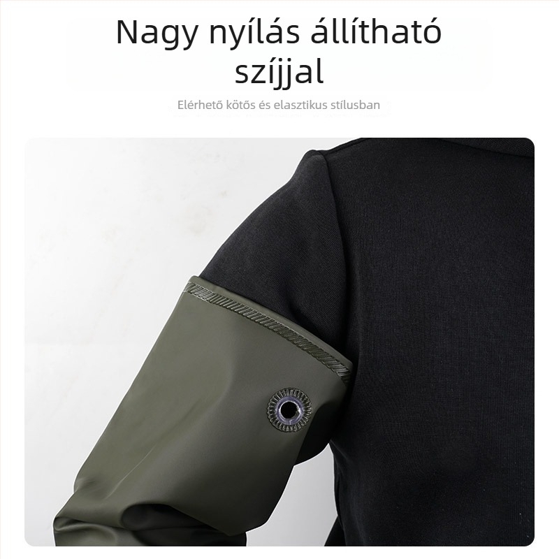 PVC vízálló munka kesztyű velúr béléssel – olajálló, csúszásmentes, perforáció‑ és átszúrásálló