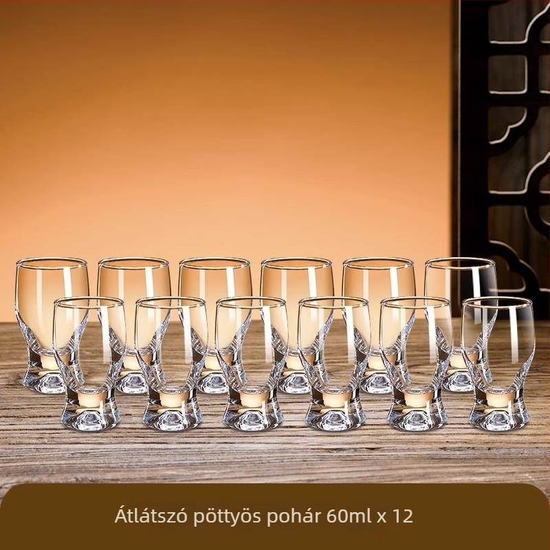 Műanyag borospohár, modern minimalist stílus, modell 65456512