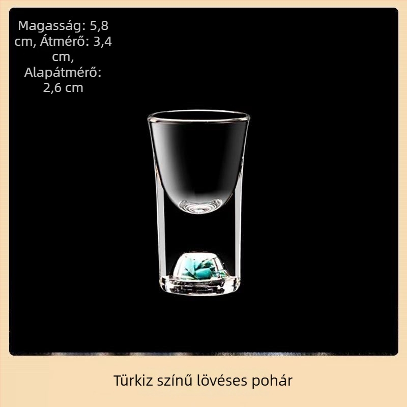 Kristály üveg boros pohár készlet – Weimu márka, kapacitás 1-100 ml, nemzeti trend stílus, logóval ellátva