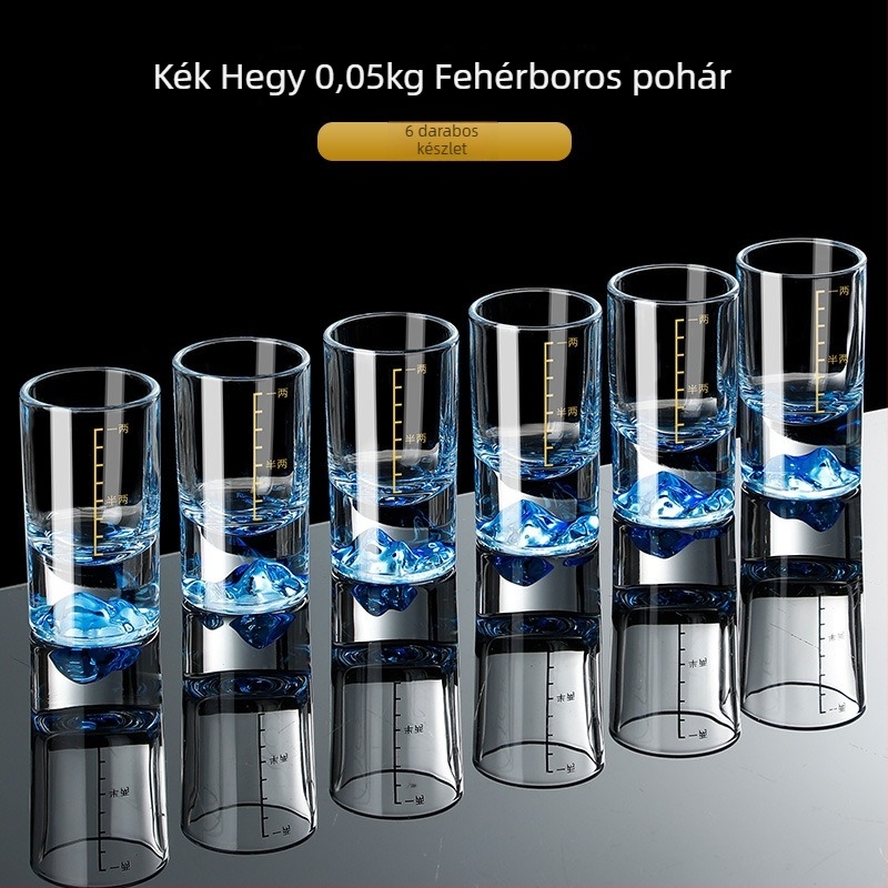 Otthoni párlat pohár készlet — üveg, kínai stílus, papírdobozos csomagolás, 2021 nyárban megjelenés, első osztályú minőség