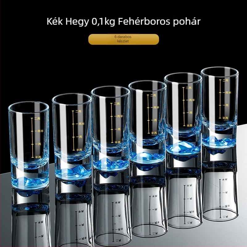 Otthoni párlat pohár készlet — üveg, kínai stílus, papírdobozos csomagolás, 2021 nyárban megjelenés, első osztályú minőség