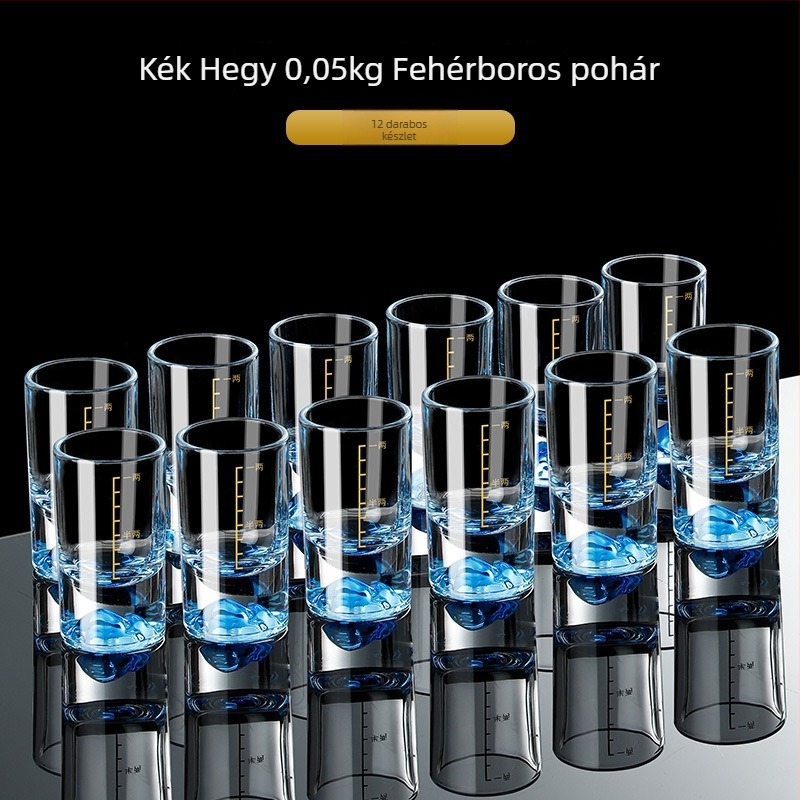 Otthoni párlat pohár készlet — üveg, kínai stílus, papírdobozos csomagolás, 2021 nyárban megjelenés, első osztályú minőség