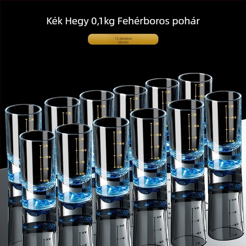 Otthoni párlat pohár készlet — üveg, kínai stílus, papírdobozos csomagolás, 2021 nyárban megjelenés, első osztályú minőség