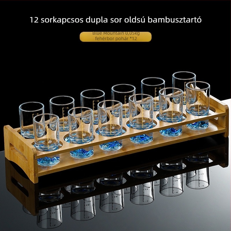 Otthoni párlat pohár készlet — üveg, kínai stílus, papírdobozos csomagolás, 2021 nyárban megjelenés, első osztályú minőség