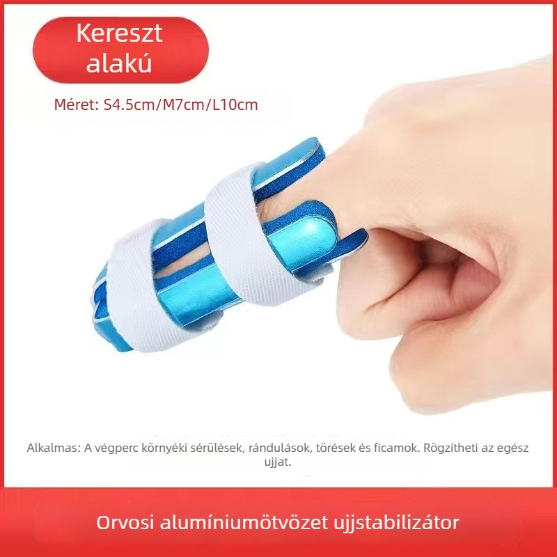 Ujj-sín kézhez rögzítésre, alumíniumötvözet, Modell 123