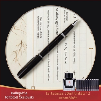 Liupingtang Kalligrafia gyakorlófüzet kemény tollhoz, gyakorlópapírral, kezdőknek és felnőtteknek