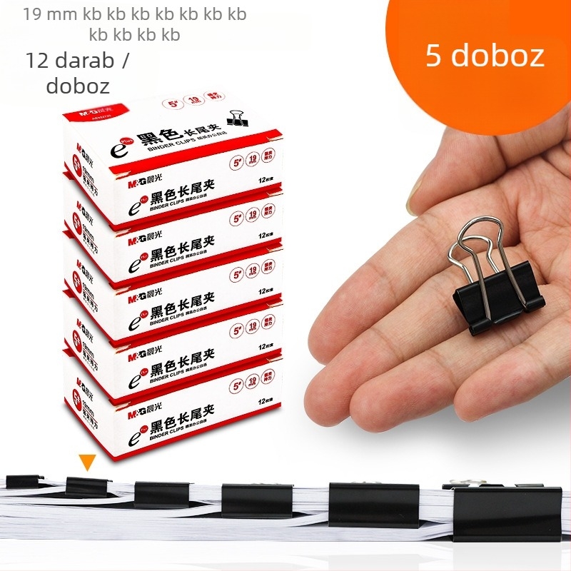 Pénztárca – dovetail csipesz, Dokumentumok rendező, Fém, Márka M&G