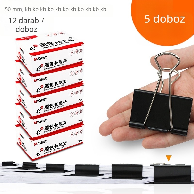 Pénztárca – dovetail csipesz, Dokumentumok rendező, Fém, Márka M&G