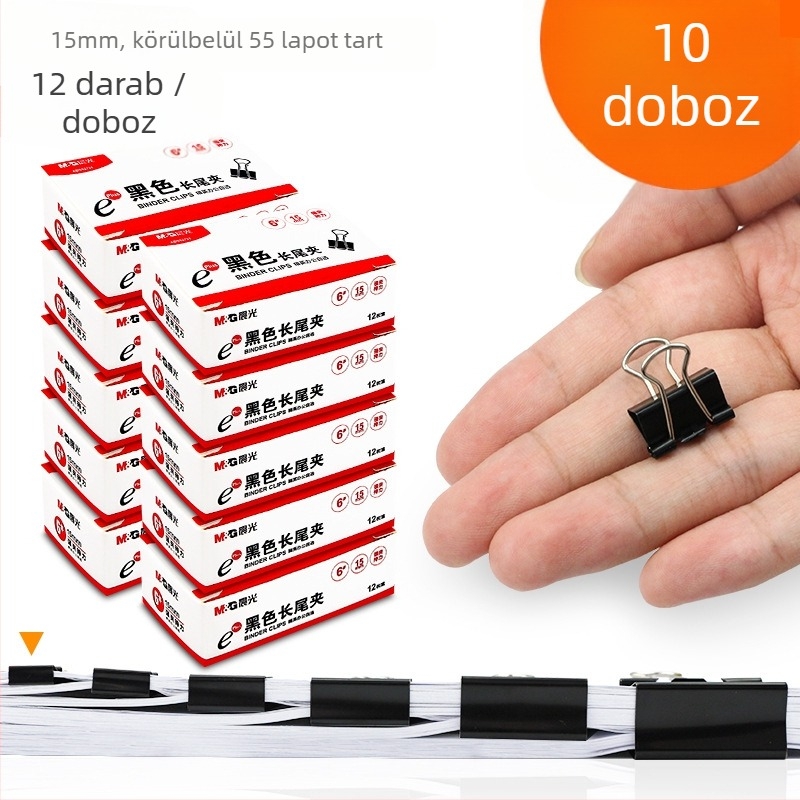 Pénztárca – dovetail csipesz, Dokumentumok rendező, Fém, Márka M&G
