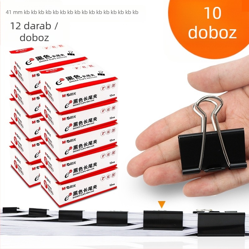 Pénztárca – dovetail csipesz, Dokumentumok rendező, Fém, Márka M&G