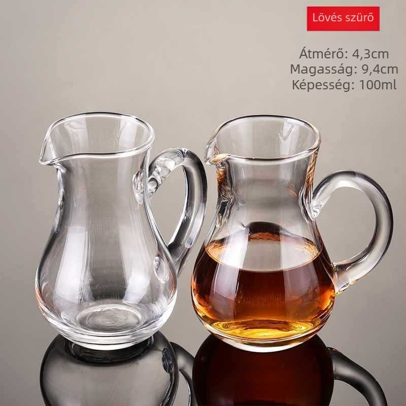 Pohárkészlet szeszes italokhoz, általános üvegből, kapacitás 1000 ml felett, több mint 10 darab, egyszerű stílus