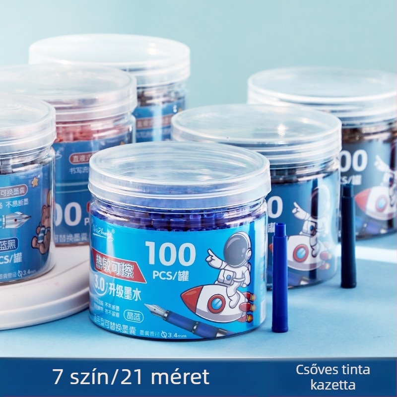 Weizhuang tolltinta-töltő, műanyag; dobozos csomagolás; tolltartó csere tintazsákhoz