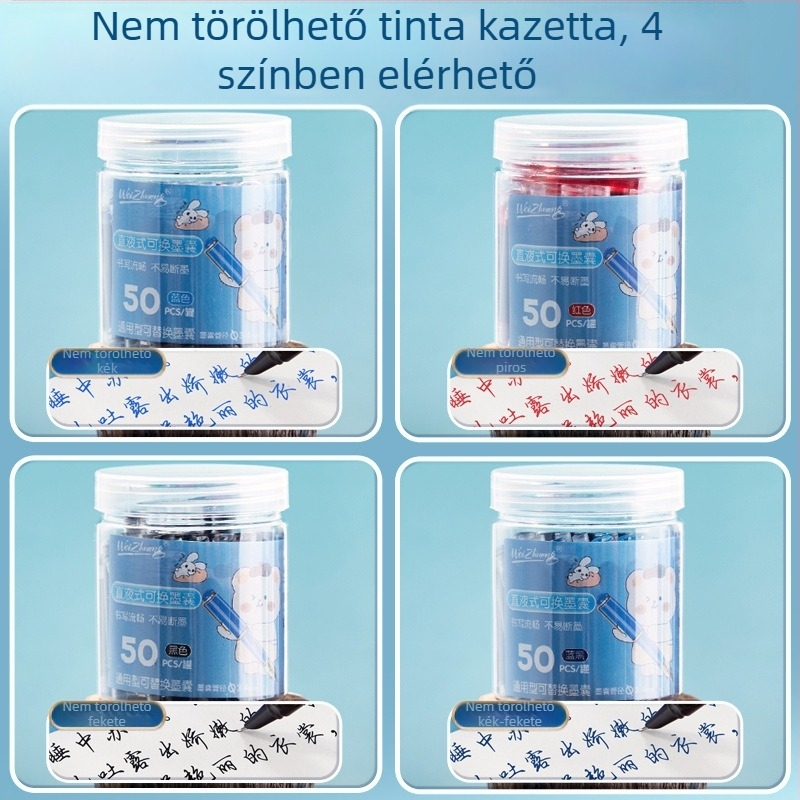 Weizhuang tolltinta-töltő, műanyag; dobozos csomagolás; tolltartó csere tintazsákhoz