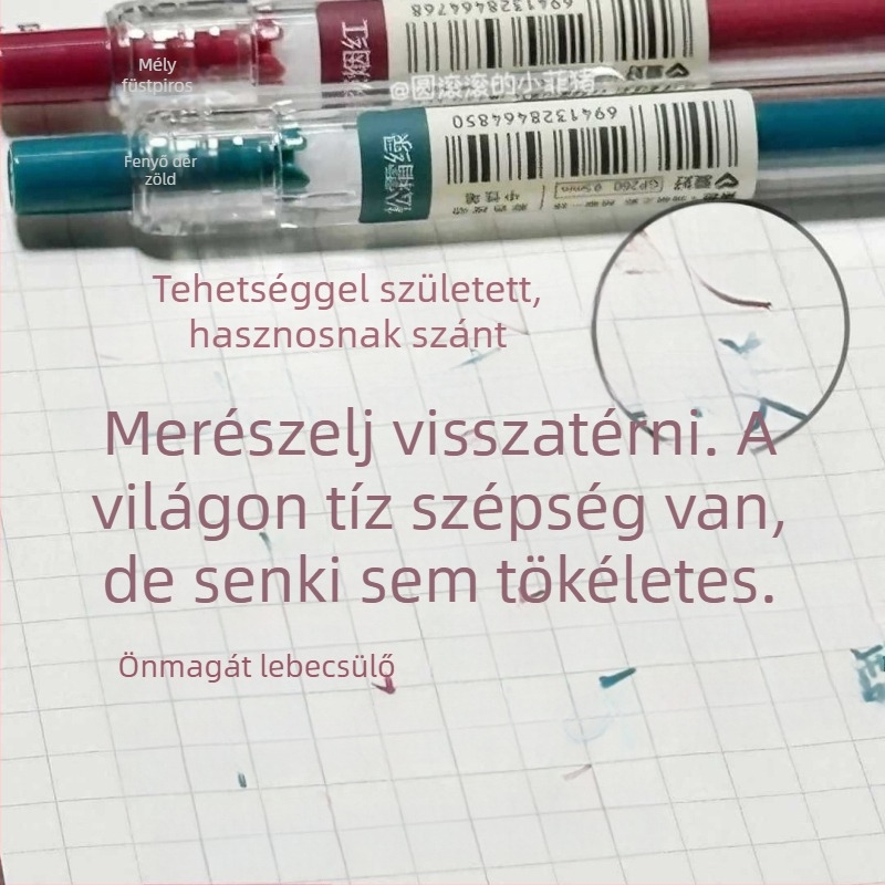 Gél toll, Marvel sorozat, nyomógombos mechanizmus, fém hegye, műanyag test