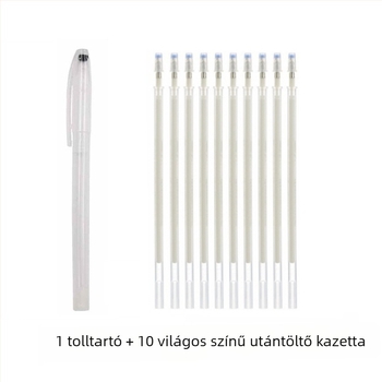 DD Töltő patron ruhák varrásához – Hőmérséklet-eltűnő toll, műanyag ház, vonalvastagság 0,7 mm