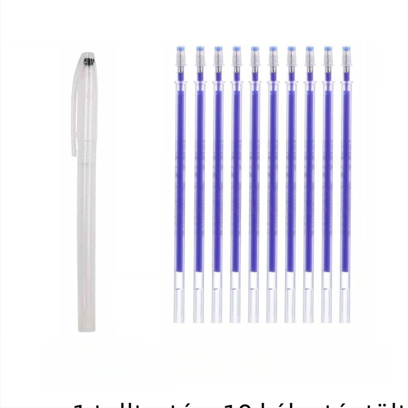 DD Töltő patron ruhák varrásához – Hőmérséklet-eltűnő toll, műanyag ház, vonalvastagság 0,7 mm