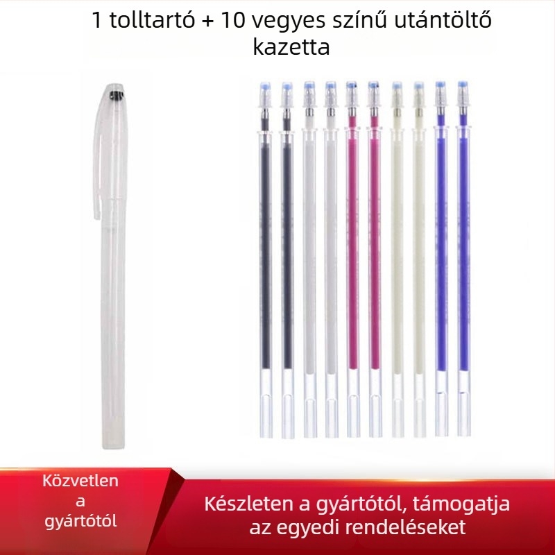 DD Töltő patron ruhák varrásához – Hőmérséklet-eltűnő toll, műanyag ház, vonalvastagság 0,7 mm