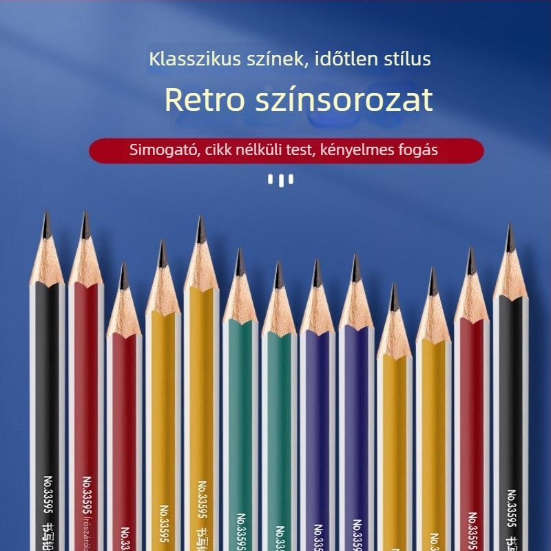 Deli kerek fa ceruza 2B óvodások számára