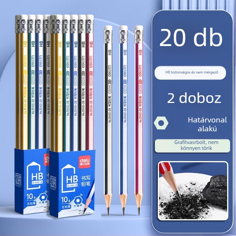 Deli kerek fa ceruza 2B óvodások számára