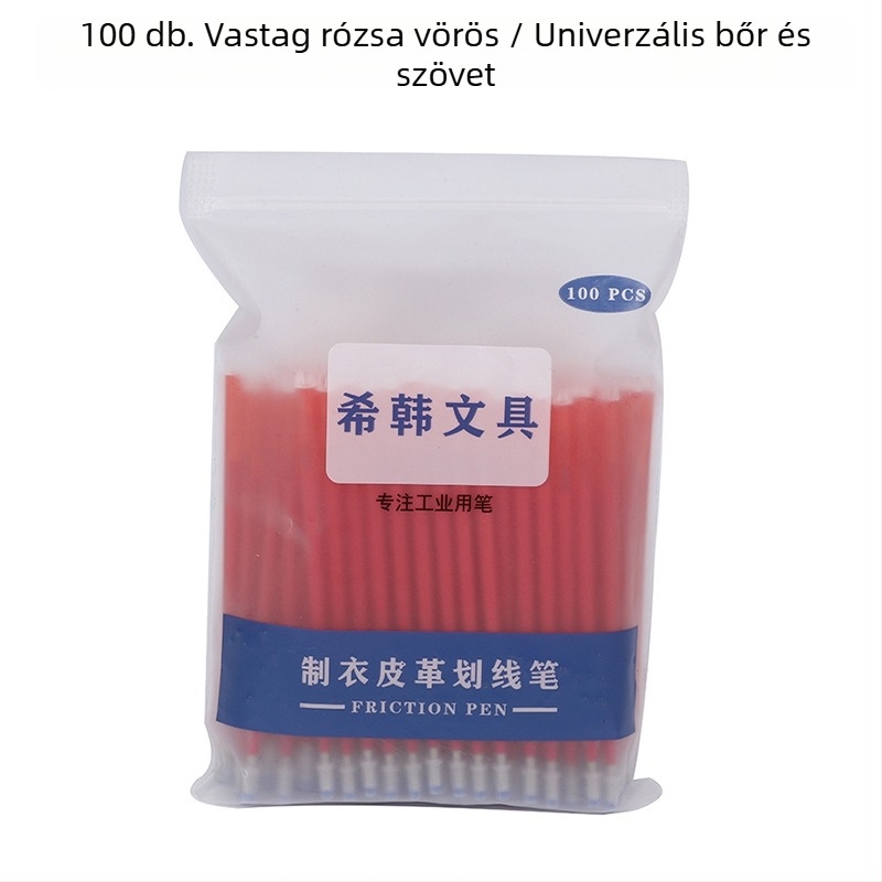 Magas hőmérsékletű elhalványító toll refil ruházathoz és bőrhöz, 1.0 mm, Xihan Stationery