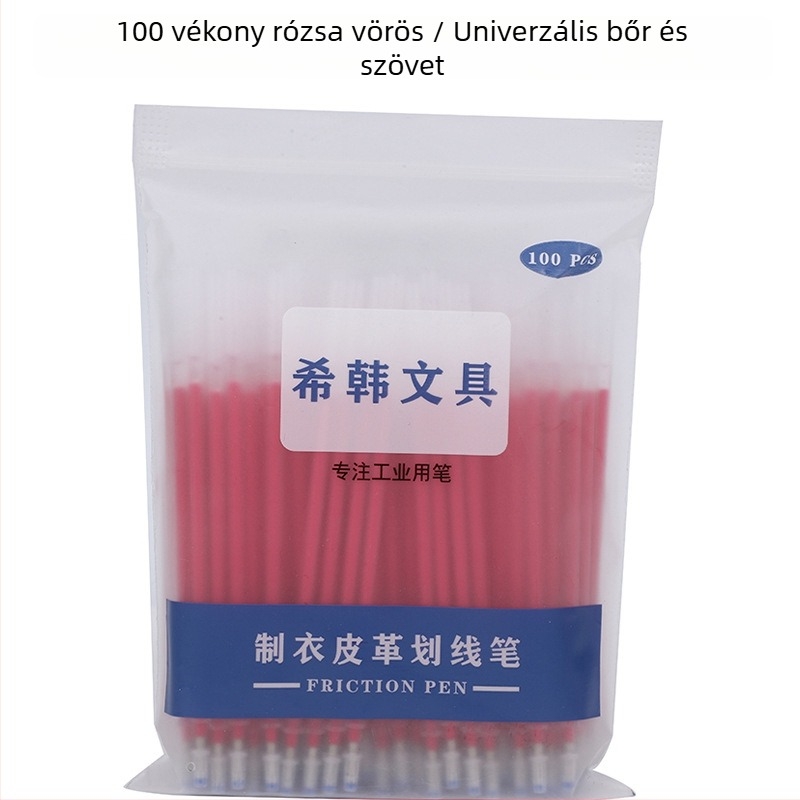 Magas hőmérsékletű elhalványító toll refil ruházathoz és bőrhöz, 1.0 mm, Xihan Stationery