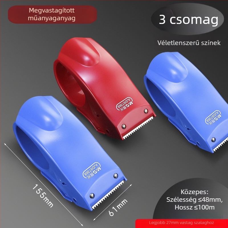 Csomagolási záró gép – műanyag kivitel; modell 1; szalag szélesség max. 48 mm